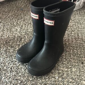 Hunter Black Rain Boots